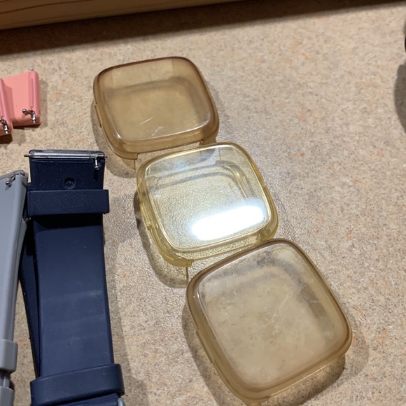 Fitbit Versa 2 charger, bands, and screen covers smartwatch - Picture 4 of 8